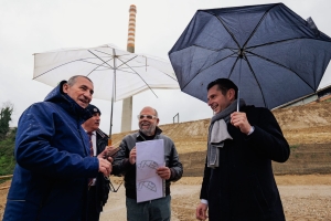Nuovo sopralluogo presso l&#039;area ex Carbon, il sindaco Fioravanti: &quot;A strettissimo giro la conclusione della bonifica della vasca di prima pioggia&quot;