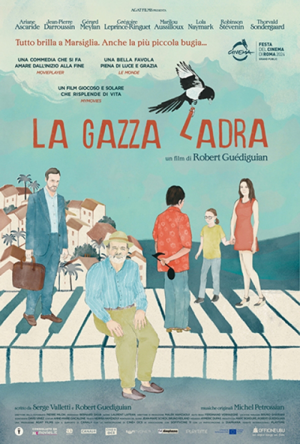 Cineforum SBT "Buster Keaton", mercoledì 28 maggio proiezione del film LA GAZZA LADRA di Robert Guédiguian