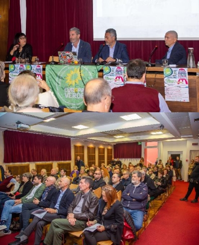 Si è tenuto sabato mattina all’Hotel Progresso l’incontro pubblico organizzato da Europaverde-Verdi di San Benedetto