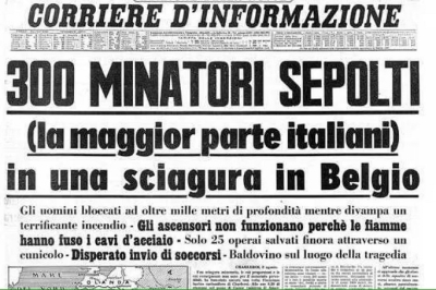 Nota stampa del Sindaco Antonio Spazzafumo in merito alla “Giornata del sacrificio del lavoro italiano nel mondo”
