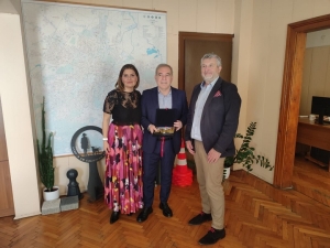 Il Sindaco Spazzafumo e l’Assessore Sebastiani in visita ufficiale in Bulgaria