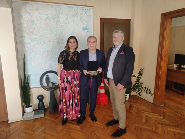 Il Sindaco Spazzafumo e l’Assessore Sebastiani in visita ufficiale in Bulgaria