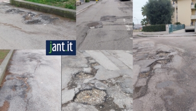 LE STRADE DI PORTO D’ASCOLI COMPLETAMENTE ABBANDONATE