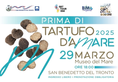 San Benedetto: presentazione Tartufo d'aMare, Festival dedicato al pregiato tartufo estivo dei Sibillini