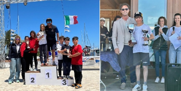 Vela Optimist: Giorgio Nibbi trionfa a Numana, Agata Bonaventura conquista il Trofeo Optisud a Pescara