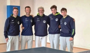 Tennistavolo: i rossoblù travolgono l&#039;Eroica S.Angelo in Pontano con il punteggio di 6-1