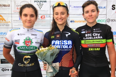 Giro delle Marche in Rosa: a Villa Musone di Loreto epilogo allo sprint con la vittoria di Elisa De Vallier