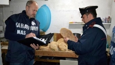 CONTROLLI DEI CARABINIERI DEL NAS DI PESCARA: CHIUSI QUATTRO PANIFICI