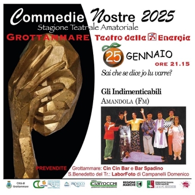 Si alza il sipario sulla Stagione di Teatro Amatoriale-Dialettale “Commedie Nostre” edizione 2025