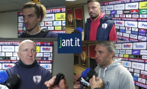 INTERVISTE DOPO GARA U S S SAMBENEDETTESE vs CITTA&#039; DI ISERNIA S. LEUCIO