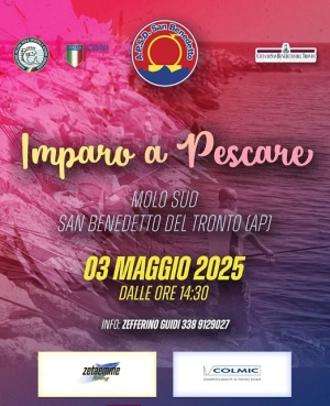 L&#039;Apsd San Benedetto Colmic organizza un divertente pomerigggio finalizzato a conoscere i primi rudimenti della pesca sportiva.