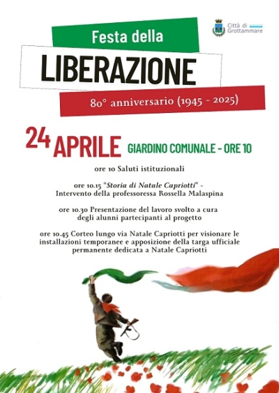 80° Liberazione, la Città ricorda il partigiano Natale Capriotti