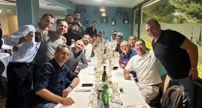 Tecno Riviera delle Palme, ritrovo conviviale per festeggiare il primato in classifica dopo sei giornate di campionato