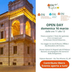 Un evento speciale per il 50° anniversario del FAI: Open Day a Palazzo Bazzani