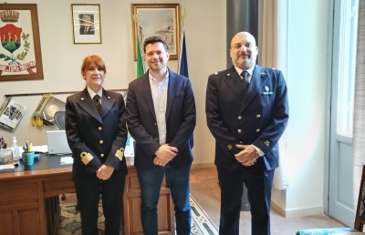 Visita Istituzionale del Capo del Compartimento Marittimo di San Benedetto del Tronto all&#039;Ufficio Locale Marittimo di Cupra Marittima