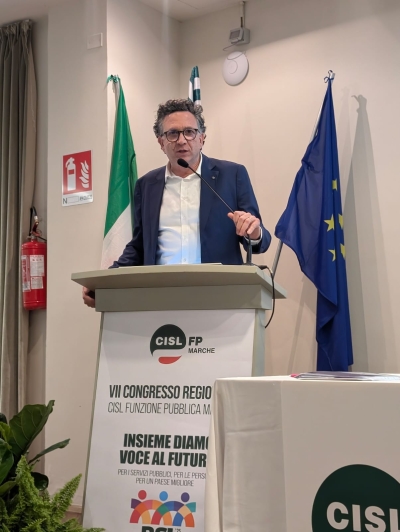 Giovanni Cavezza è il nuovo Segretario della CISL FP Marche