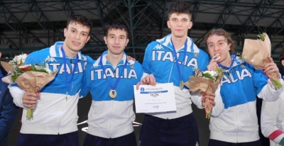 Oro per Federico Greganti, con il Fioretto maschile la conquista dell’Europeo Giovanile