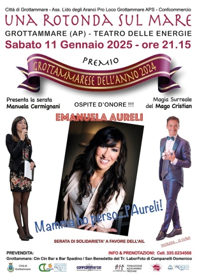Grande attesa per il Grottammarese dell'Anno 2024 e il suo Ospite d'Onore