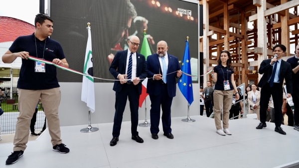 Le Marche protagoniste a Expo 2025 Osaka: inaugurata la Settimana della Regione al Padiglione Italia