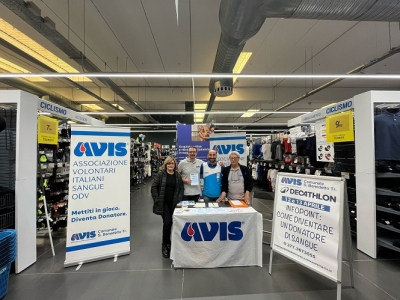Avis, stand informativo sull’importanza della donazione