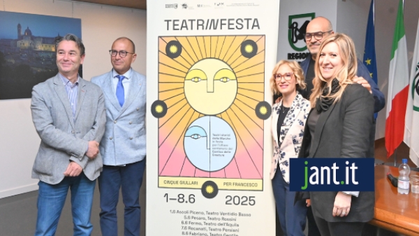 Presentata la prima edizione di TEATRI IN FESTA  "Cinque Giullari per Francesco"
