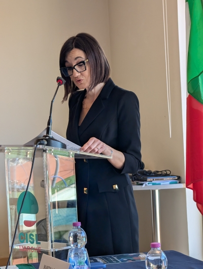 Martina Cascino confermata Segretaria generale della FeLSA CISL Marche