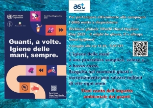 Giornata mondiale dell&#039;igiene delle mani: l&#039;Ast di Ascoli aderisce con l&#039;affissione di locandine e la distribuzione di materiale illustrativo negli ospedali