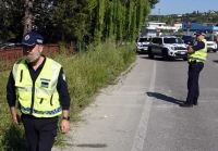 Due ciclisti investiti da un&#039;auto, intervento dell&#039;eliambulanza