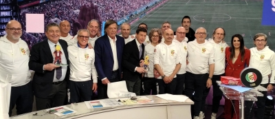 Fermana Walking Football ospite in tv a “La Domenica Sportiva”