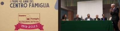 Il Centro famiglia di San Benedetto del Tronto ha festeggiato i suoi 45 anni di attività