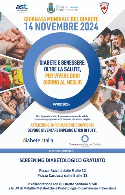 Screening gratuito per la Giornata Mondiale del Diabete