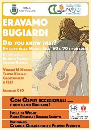 &quot;Eravamo bugiardi&quot; by Associazione Lido degli Aranci con Checco Marsella e Carl Fanini