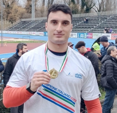 Lancio del Martello, Giorgio Oliveri campione italiano invernale