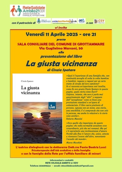 Grottammare, presentazione del Libro di Cinzia Spataro 