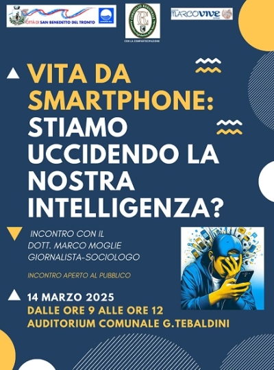 Il 14 marzo primo incontro della rassegna “Vita da smartphone
