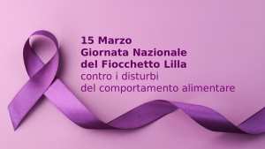 Luci lilla per la lotta ai disturbi alimentari