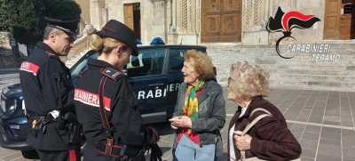 ALLERTA TRUFFE AGLI ANZIANI: L’IMPEGNO DELL’ARMA DEI CARABINIERI E UN INTERVENTO RISOLUTIVO A CASTELLALTO (TE)
