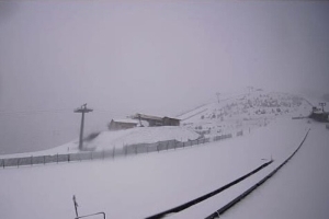 È tornata la neve sull&#039;Appennino marchigiano