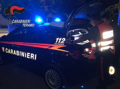 Carabinieri di Teramo, intensificati controlli nel fine settimana
