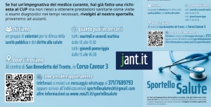E&#039; attivo a San Benedetto del Tronto lo Sportello Salute