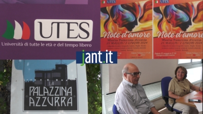 Alla Palazzina Azzurra, dal 25 maggio al 2 giugno, ci sarà la mostra Note d'Amore