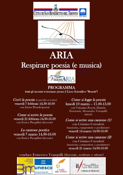 ARIA - Respirare poesia ( e musica) presentato da VisionAria APS nella terza edizione 2025
