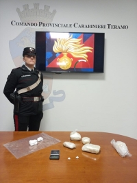 Carabinieri Comando Provinciale di Teramo: attività antidroga in Val Vibrata, tre gli arresti