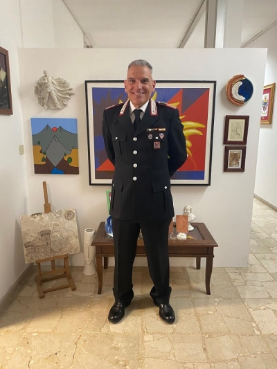 Il Luogotenente Carlos Arturo Angelozzi, prossimo ai 40 anni dal suo arruolamento, lascia l’Arma dei Carabinieri