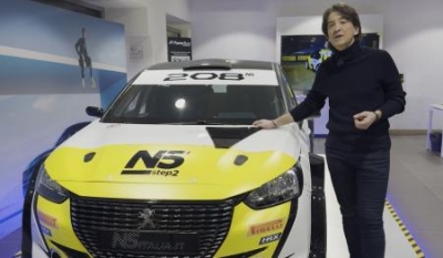 Presentata la nuova Peugeot 208 N5 del pilota teramano Dedo
