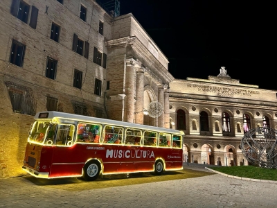 MUSICULTURA: ARRIVA A MACERATA IL JINGLE BUS