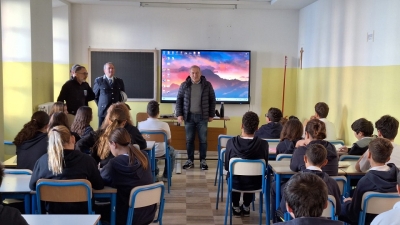Il Sindaco partecita ad incontro formativo con alcune classi di studenti della scuola “Sacconi”