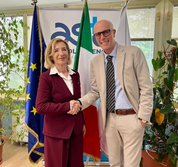 Il direttore generale dell’Ast di Ascoli, Antonello Maraldo, ha ricevuto questa mattina la presidente dell’Ordine dei medici di Ascoli, Fiorella De Angelis