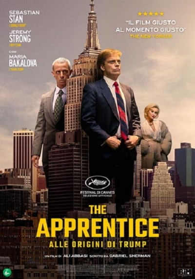 Cineforum Sbt Buster Keaton: mercoledì 22 gennaio proiezione di THE APPRENTICE - Alle origini di Trump - di Ali Abbasi