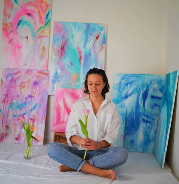 "Let me live. I want to play the piano" – L'arte astratta di Flavia Guerrieri in mostra ad Ascoli Piceno